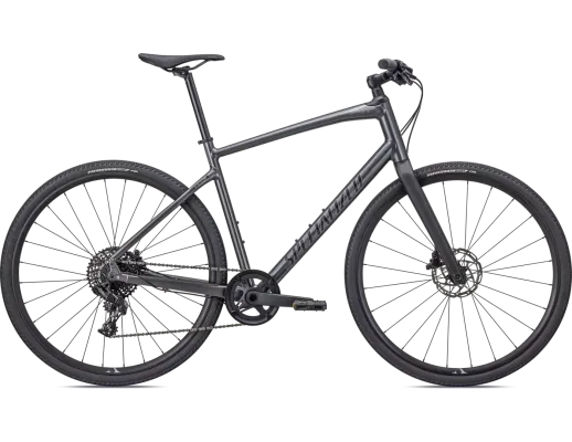 Specialized Sirrus X 4.0 - L, GLOSS SMOKE / COOL szürke / SATIN BLACK REFLECTIVE, 2022