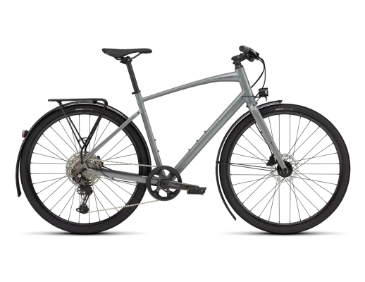 Specialized Sirrus X 3.0 EQ - M,Gloss Ashen szürke / Fekete Liquid Metal Reflective, 2025
