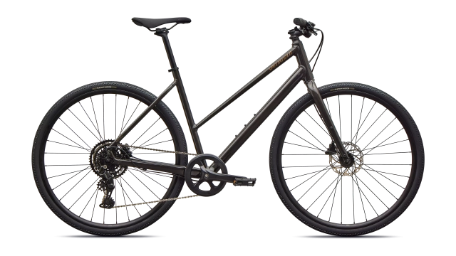 Specialized Sirrus X 2.0 Step-Through - S, Gloss Metallic Obsidian / Burnt Gold Metallic Frost Reflective, 2027
