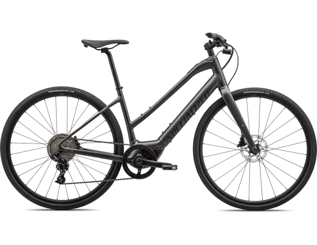 Specialized Turbo Vado SL 4.0 Step-Through - L,Smoke / Fekete Reflective, 2023 TESTBIKE
