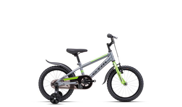 CTM TOMMY - matt szürke / lime, 2025 