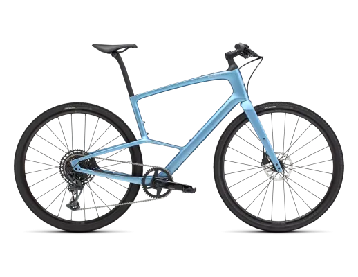Specialized Sirrus X 6.0 - M, Satin Glacial Metallic/ Sliver Dust Frost Reflective, 2025