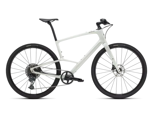 Specialized Sirrus X 6.0 - L, Gloss Dune fehér / Obsidian Fade Refletive, 2025