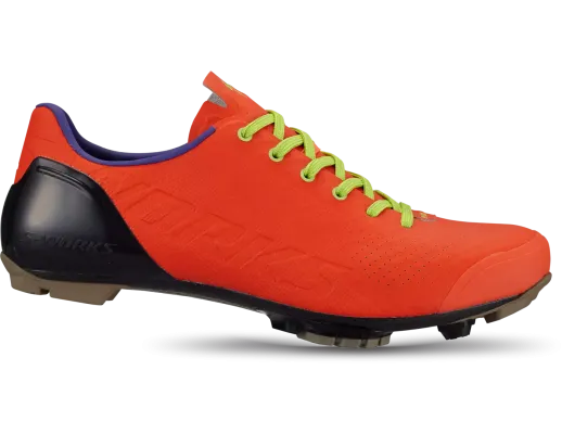 Specialized S-Works Recon Lace Gravel Shoes - 46, Cactus Bloom/Purple Orchid/Limestone,2022