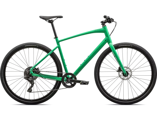 Specialized Sirrus X 2.0 - XL,GLOSS ELECTRIC GREEN / SATIN REFLECTIVE SMOKE, 2024