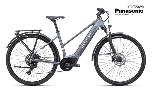 CTM SENZE GX Lady - matt szürke / starorózsaszín gyöngyszín L (18), 2025 